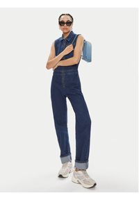 Calvin Klein Jeans Kombinezon J20J222840 Granatowy Regular Fit. Kolor: niebieski. Materiał: bawełna #4