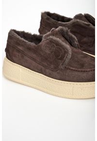 Sneakersy damskie zamszowe CESARE CASADEI. Materiał: zamsz #3