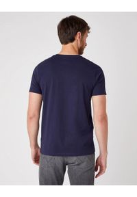Wrangler - MĘSKI T-SHIRT WRANGLER SS LOGO TEE NAVY W742FK114 112131081 #4