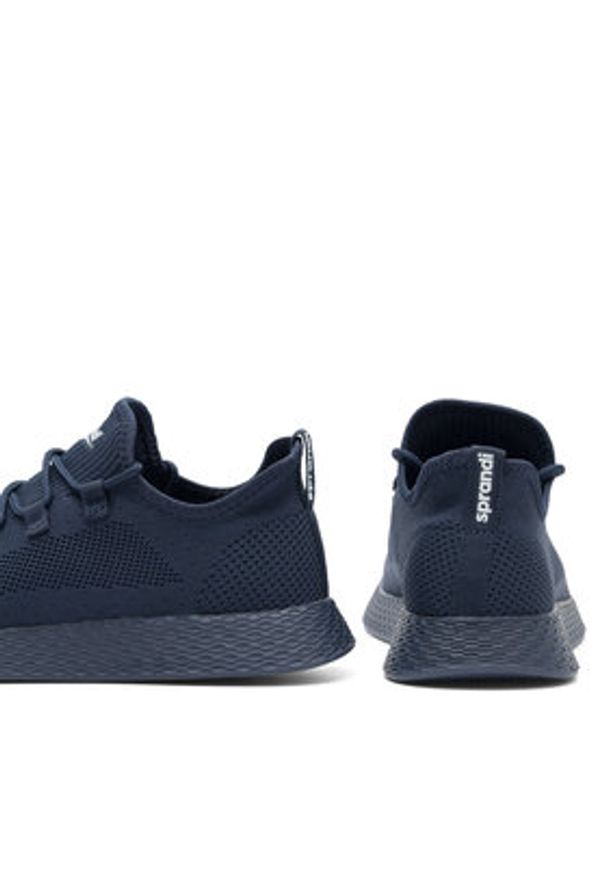 Sprandi Sneakersy MP72-21782 Granatowy. Kolor: niebieski. Materiał: materiał