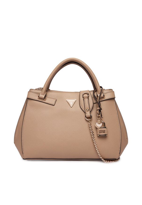 Guess Torebka Serenova HWZG80 91060 Beżowy. Kolor: beżowy. Materiał: skórzane