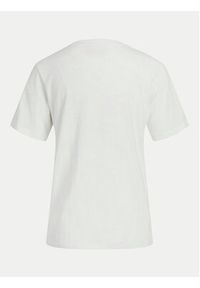 JJXX T-Shirt Isla 12255352 Biały Loose Fit. Kolor: biały. Materiał: bawełna
