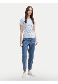 Tom Tailor Denim T-Shirt 1035867 Niebieski Boxy Fit. Kolor: niebieski. Materiał: bawełna #3