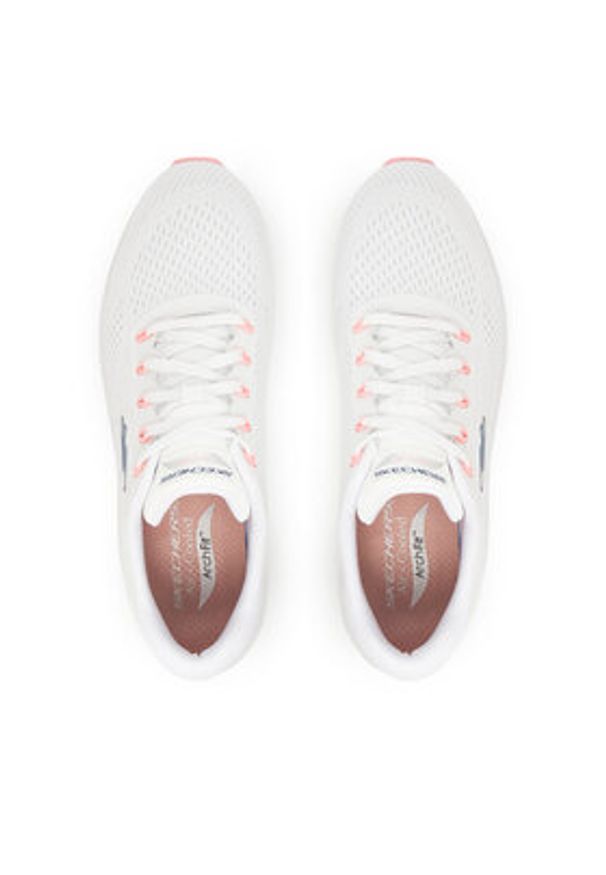 skechers - Skechers Sneakersy Arch Fit 2.0-Big League 150051/WPKB Biały. Kolor: biały. Materiał: materiał
