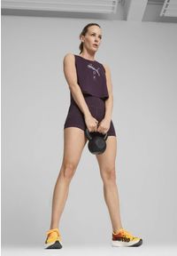 Puma - Damska koszulka bez rękawów PUMA x HYROX CLOUDSPUN PUMA Midnight Plum Purple. Kolor: fioletowy. Długość rękawa: bez rękawów