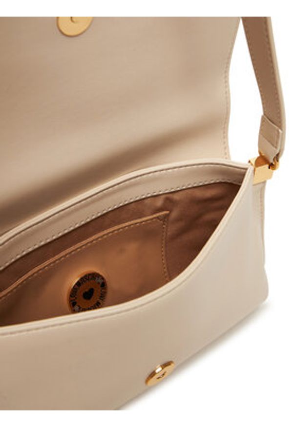 Love Moschino - LOVE MOSCHINO Torebka JC4058PP1NLO0110 Beżowy. Kolor: beżowy. Materiał: skórzane