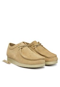 Clarks Półbuty Wallabee Lite 26327369 Beżowy. Kolor: beżowy. Materiał: skóra, zamsz #2
