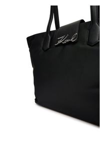 Karl Lagerfeld - KARL LAGERFELD Torebka A3W30029 Czarny. Kolor: czarny. Materiał: skórzane #4