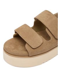 Roxy Sandały CWBEOB-HY22031-3 Beżowy. Kolor: beżowy. Materiał: materiał #3