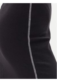 Calvin Klein Jeans Sukienka codzienna LV044C203G Czarny Slim Fit. Okazja: na co dzień. Kolor: czarny. Materiał: bawełna. Typ sukienki: proste. Styl: casual #5