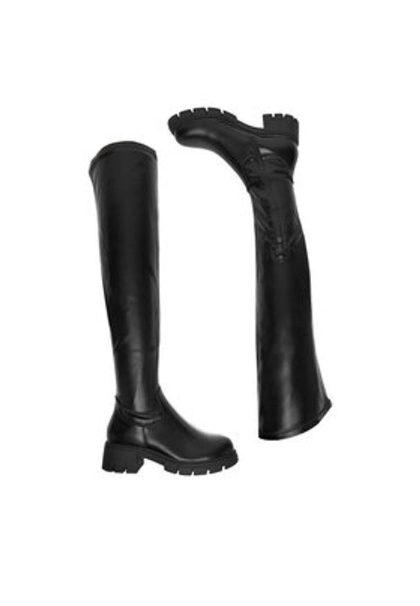 DeeZee Muszkieterki HX20261-13A Czarny. Kolor: czarny. Materiał: materiał