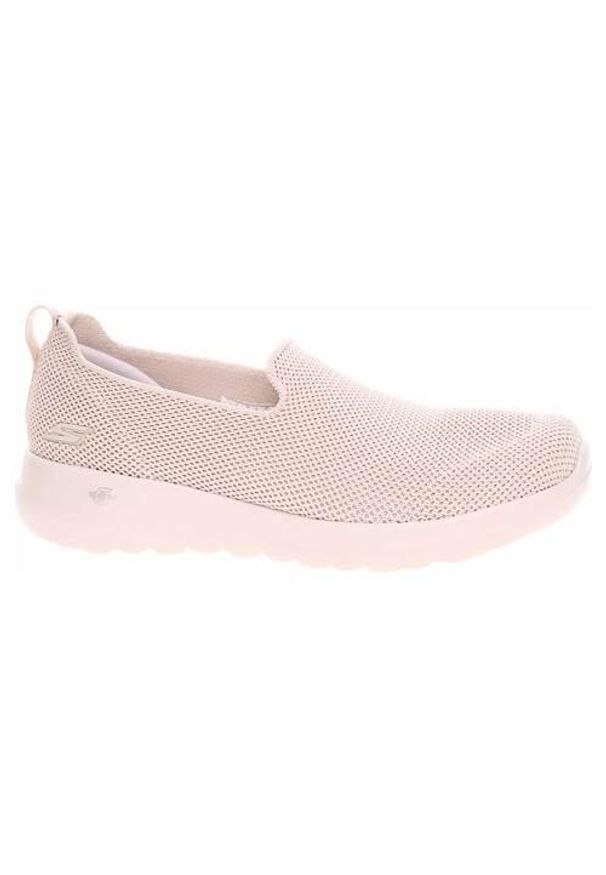 skechers - Buty do chodzenia damskie Skechers GO Walk Joy. Okazja: na co dzień. Zapięcie: bez zapięcia. Kolor: różowy. Materiał: syntetyk, materiał, tkanina, guma. Szerokość cholewki: normalna. Sport: turystyka piesza
