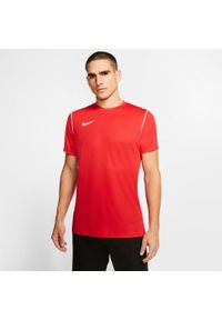 Koszulka piłkarska chłopięca Nike JR Park 20. Kolor: czerwony, biały, wielokolorowy. Długość rękawa: krótki rękaw. Długość: krótkie. Sport: piłka nożna