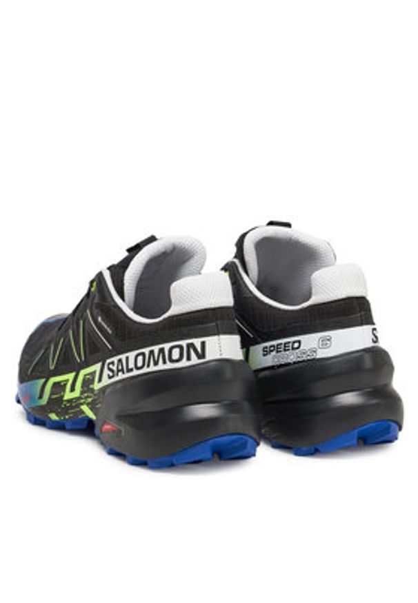 salomon - Salomon Buty do biegania Speedcross 6 Gore-Tex Fan Fire L47832200 Czarny. Kolor: czarny. Materiał: materiał. Technologia: Gore-Tex. Model: Salomon Speedcross