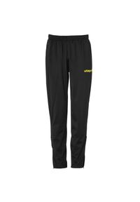 UHLSPORT - Spodnie dresowe Classic Uhlsport Steam 22. Kolor: wielokolorowy, żółty, czarny. Materiał: dresówka. Sport: bieganie, piłka nożna #1