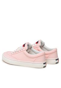 Tommy Jeans Tenisówki Lace Up Nylon EN0EN02157 Różowy. Kolor: różowy. Materiał: materiał #5