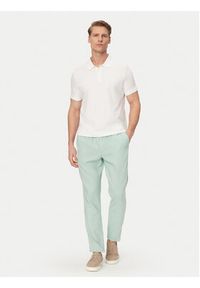 TOMMY HILFIGER - Tommy Hilfiger Chinosy Harlem MW0MW42336 Zielony jasny Regular Fit. Kolor: zielony. Materiał: len #5