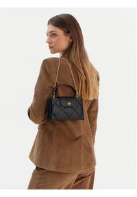 Tory Burch Torebka Kira Diamond Quilt East-West Top Handle 174999 Czarny. Kolor: czarny. Materiał: skórzane #4