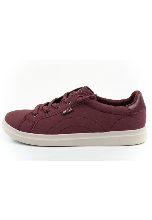 skechers - Buty sportowe trampki damskie Skechers Bobs D'vine. Kolor: czerwony, wielokolorowy, brązowy