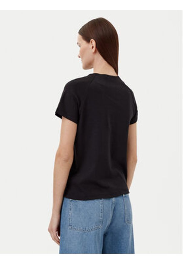 Calvin Klein T-Shirt K20K208399 Czarny Regular Fit. Kolor: czarny. Materiał: bawełna