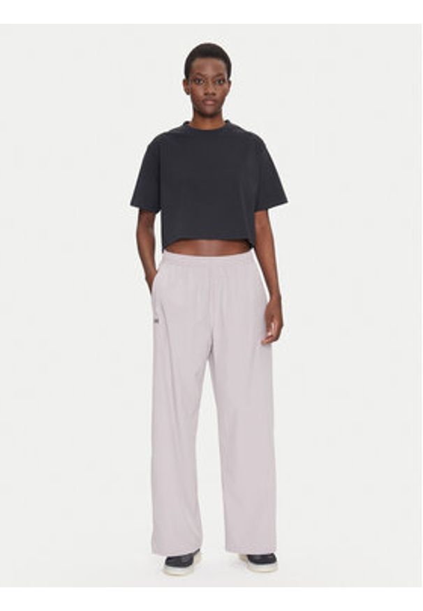 Under Armour Spodnie dresowe Rival 1386453 Szary Wide Leg. Kolor: szary. Materiał: syntetyk