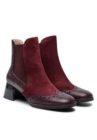 Hispanitas Botki Cervo-I24 HI243588 Czerwony. Kolor: czerwony. Materiał: skóra