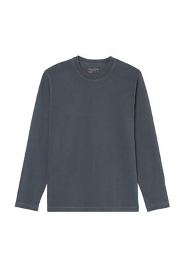 Marc O'Polo Longsleeve B21 2236 52006 Granatowy Regular Fit. Typ kołnierza: polo. Kolor: niebieski. Materiał: bawełna. Długość rękawa: długi rękaw