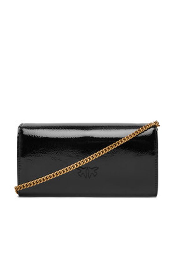 Pinko - PINKO Torba Love One Wallet C AI 23-24 PCPL 100062 A10I Czarny. Kolor: czarny. Materiał: skóra