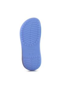Chodaki Crocs Classic Crush Clog W 207521-5Q6 niebieskie. Kolor: niebieski. Materiał: materiał. Obcas: na platformie #5