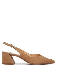 HÖGL Czółenka 1-104612 Beżowy. Kolor: beżowy. Materiał: zamsz, skóra #1