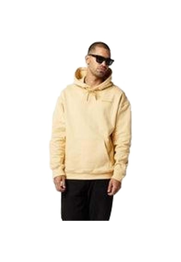 Mystic Grit Crew Hood Sweat Warm Sand. Kolor: żółty. Sport: fitness