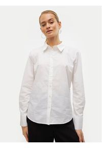 Vero Moda Koszula Anna 10318701 Biały Slim Fit. Kolor: biały. Materiał: bawełna #5