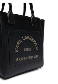 Karl Lagerfeld - KARL LAGERFELD Torebka B3W30096 Czarny. Kolor: czarny. Materiał: skórzane #7