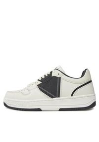 Guess Sneakersy Ancona Low FMPANC LEA12 Biały. Kolor: biały. Materiał: skóra #6