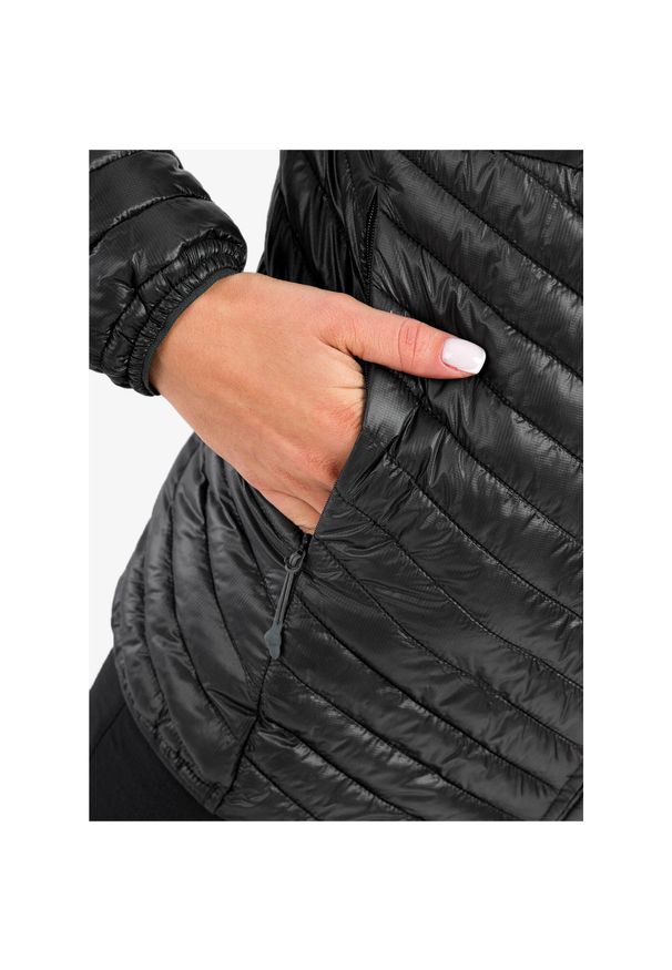 Haglöfs - Kurtka ocieplana damska Haglofs L.I.M Mimic Hood. Kolor: szary. Sport: turystyka piesza