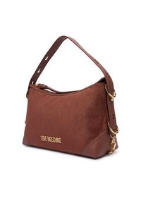 Love Moschino - LOVE MOSCHINO Torebka JC4091PP1PLD120A Brązowy. Kolor: brązowy. Materiał: skórzane #6