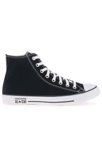 Buty Converse Chuck Taylor All Star A09137C - czarne. Wysokość cholewki: przed kolano. Zapięcie: sznurówki. Kolor: czarny. Materiał: materiał. Szerokość cholewki: normalna. Styl: elegancki, klasyczny #1