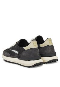 D.A.T.E. Sneakersy Athleta W421-AT-NY Czarny. Kolor: czarny. Materiał: zamsz, skóra #4