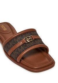 MICHAEL Michael Kors Klapki Mandy 40R5MAFS1B Brązowy. Kolor: brązowy. Materiał: materiał #3