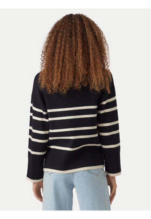 Vero Moda Sweter Saba 10278319 Czarny Regular Fit. Kolor: czarny. Materiał: syntetyk