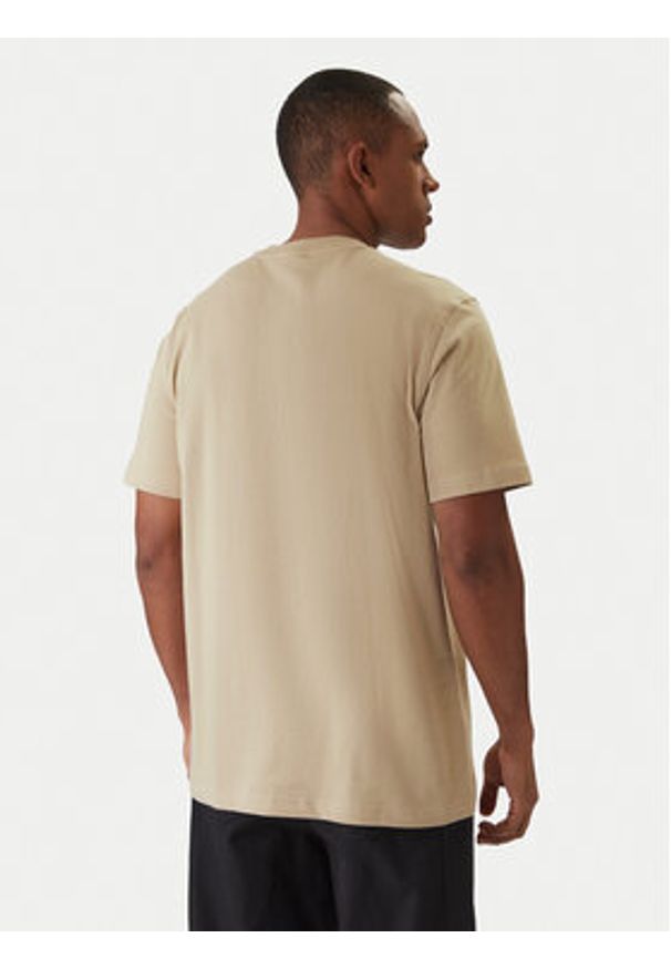 Adidas - adidas T-Shirt Trefoil Essentials KE1189 Beżowy Regular Fit. Kolor: beżowy. Materiał: bawełna