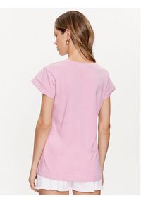 LTB T-Shirt Fecaba 80058 6089 Różowy Regular Fit. Kolor: różowy. Materiał: bawełna