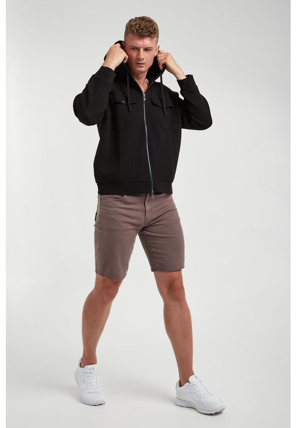 Armani Exchange - Bluza męska z kapturem ARMANI EXCHANGE. Typ kołnierza: kaptur