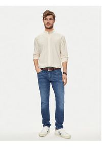 Pepe Jeans Koszula Pamphill PM308499 Beżowy Regular Fit. Kolor: beżowy. Materiał: bawełna #3