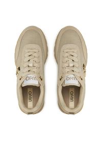 Liu Jo Sneakersy BF4143 PX027 Beżowy. Kolor: beżowy. Materiał: zamsz, skóra #3