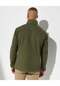 FAY - Kurtka z u kapturem w kolorze khaki. Kolor: zielony. Materiał: bawełna #2