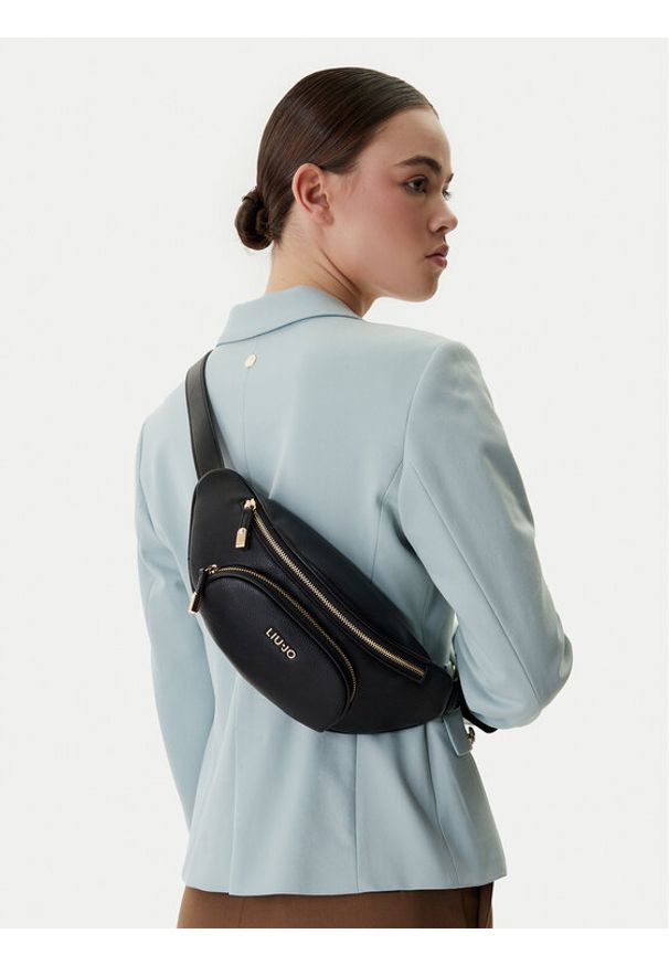 Liu Jo Nerka AA6213 E1012 Czarny. Kolor: czarny. Materiał: skóra