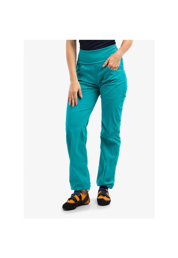 OCUN - Spodnie wspinaczkowe damskie Ocun Noya Pants. Kolor: zielony, niebieski, wielokolorowy. Sport: wspinaczka