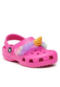 Crocs Klapki Crocs Classic I Am Unicorn Clog Kids 209081 Różowy. Kolor: różowy