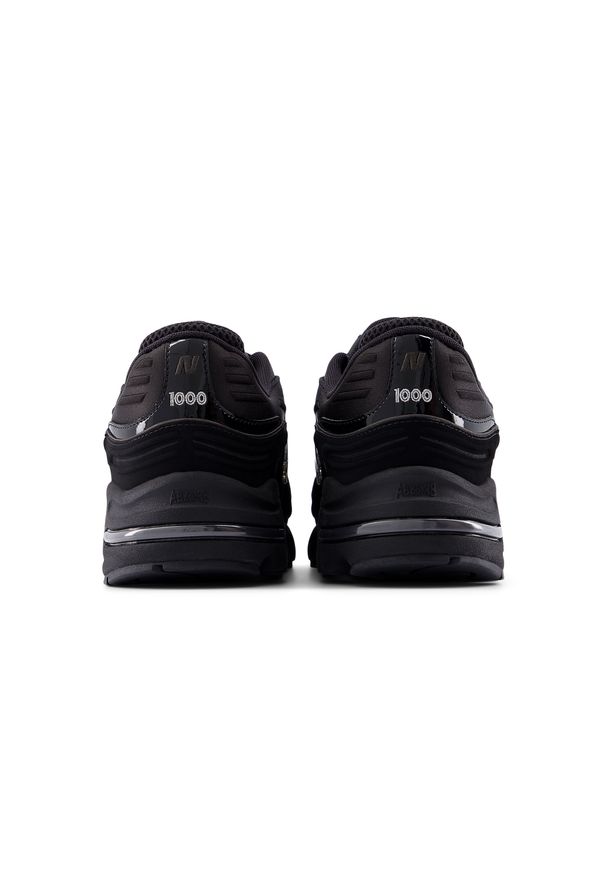Buty unisex New Balance M1000DB – czarne. Kolor: czarny. Materiał: materiał, syntetyk. Szerokość cholewki: normalna